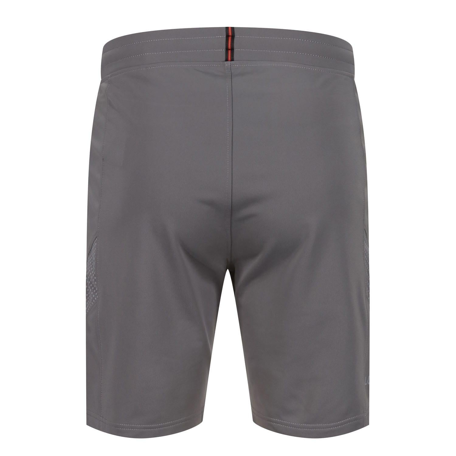 Grey - Back - Luke 1977 Mens Bar Training Shorts