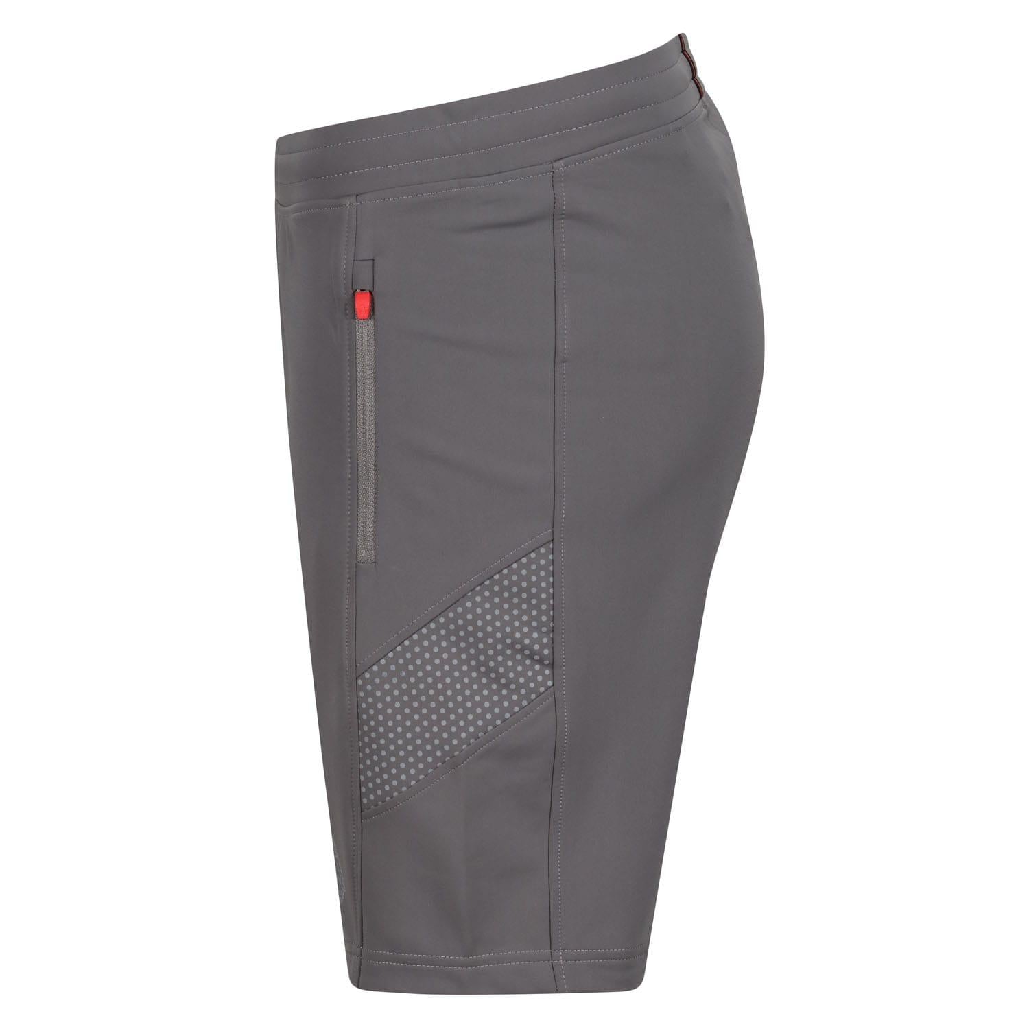 Grey - Side - Luke 1977 Mens Bar Training Shorts