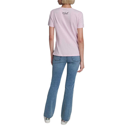 Ballet Pink - Lifestyle - Karl Lagerfeld Womens-Ladies Choupette T-Shirt