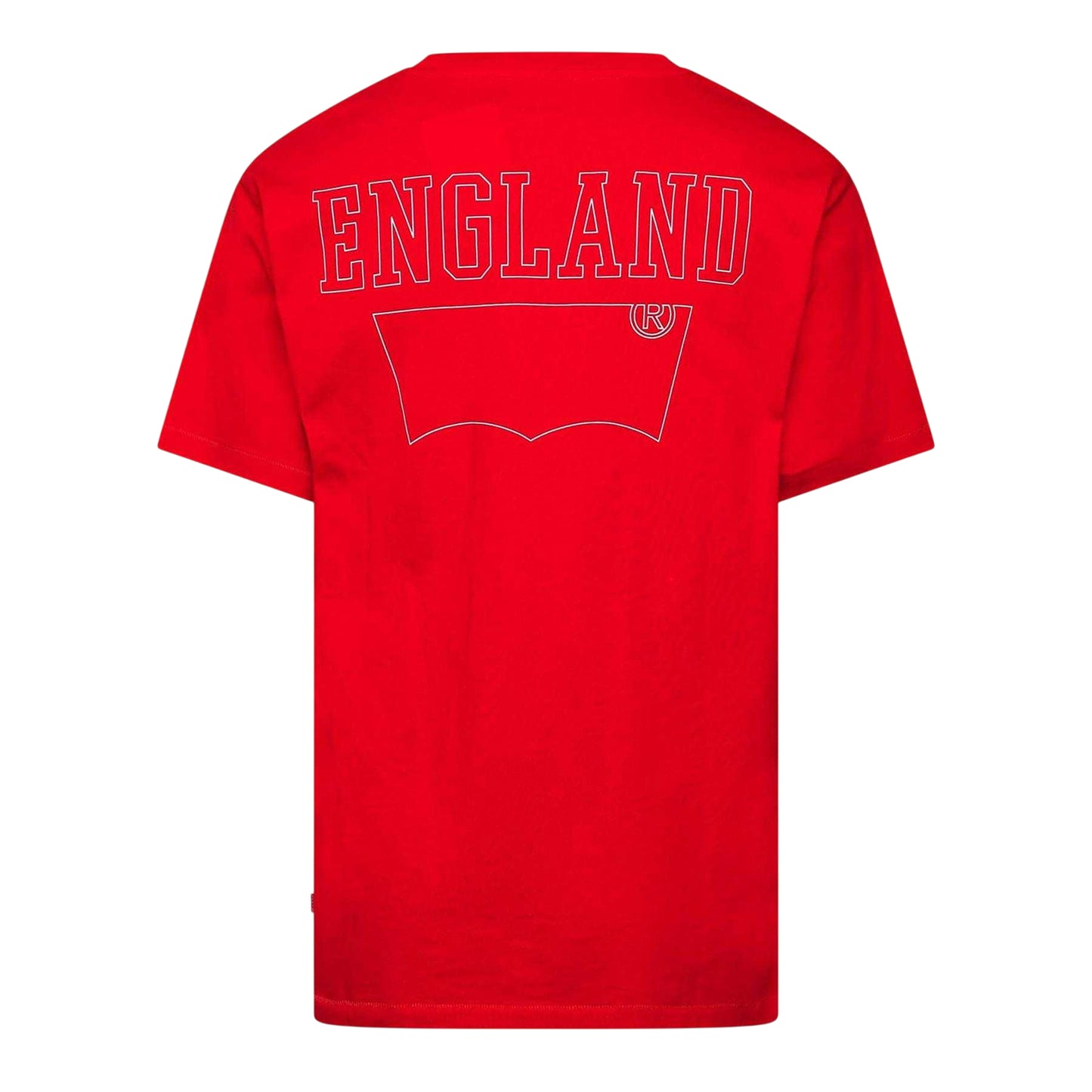 Vintage - Back - Levis Unisex Adult England T-Shirt