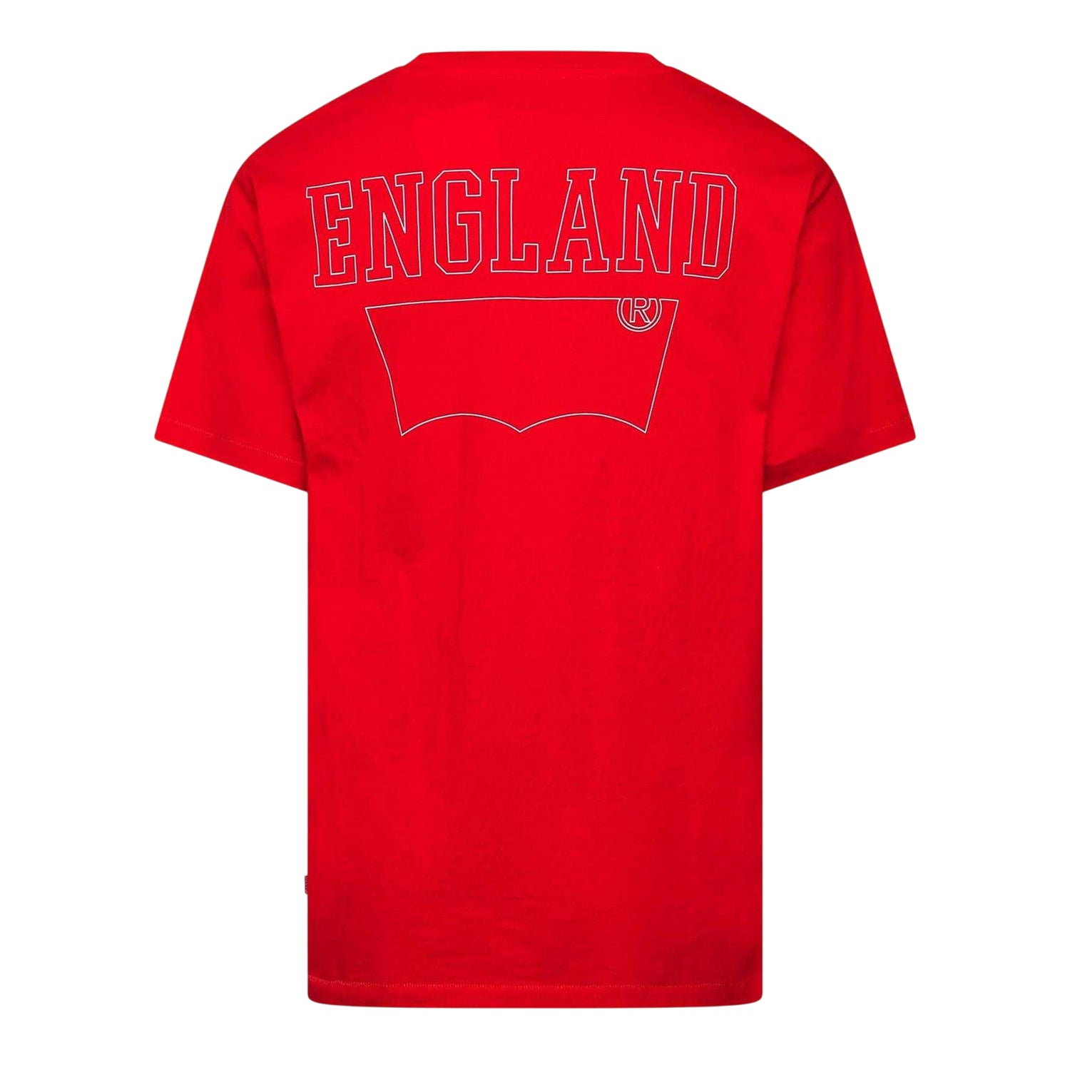 Vintage - Back - Levis Unisex Adult England T-Shirt