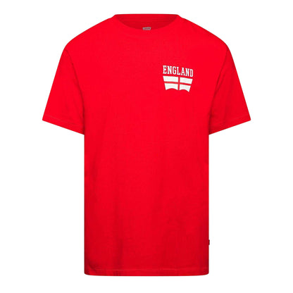 Vintage - Front - Levis Unisex Adult England T-Shirt