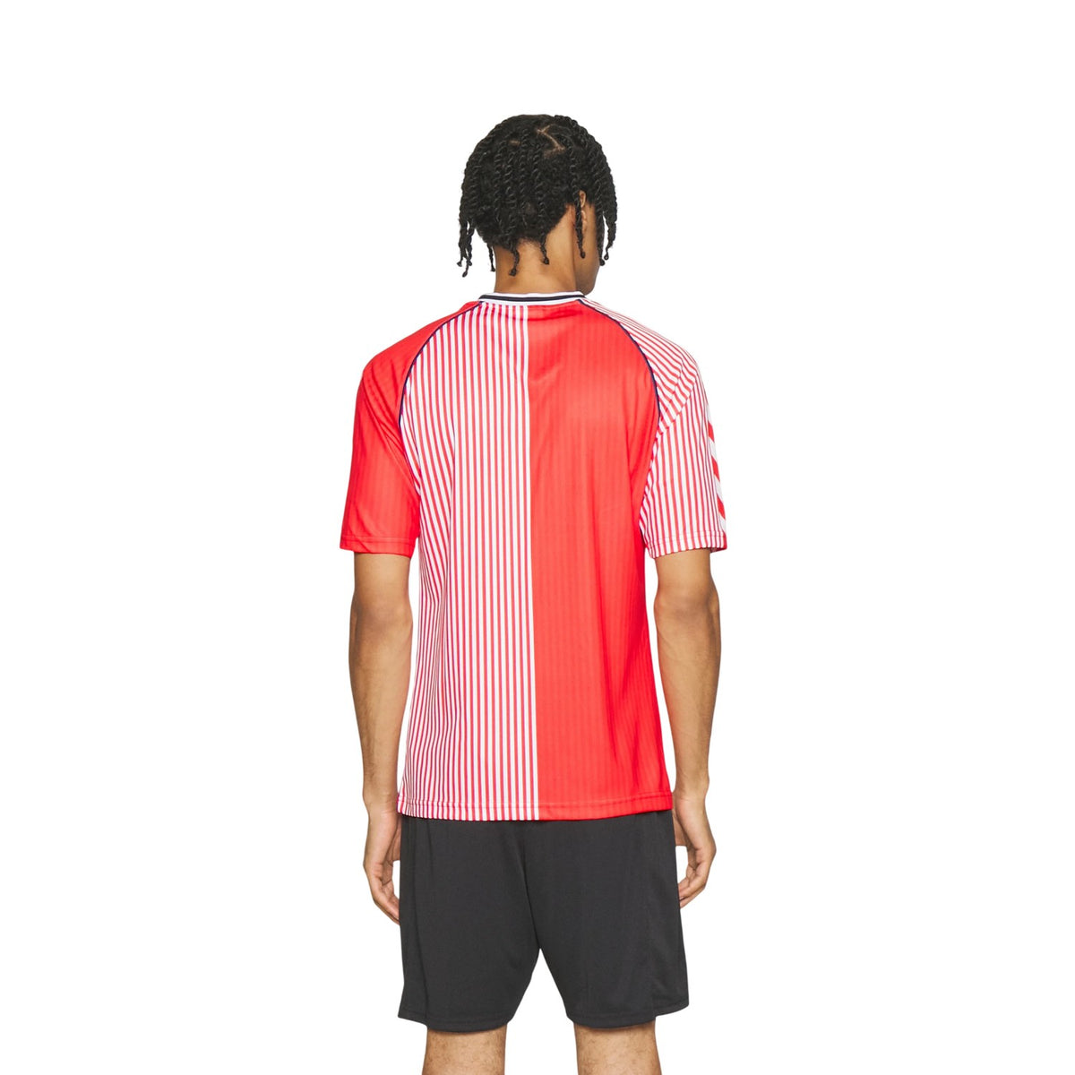 Red-White - Back - Hummel Mens Denmark Football Shirt