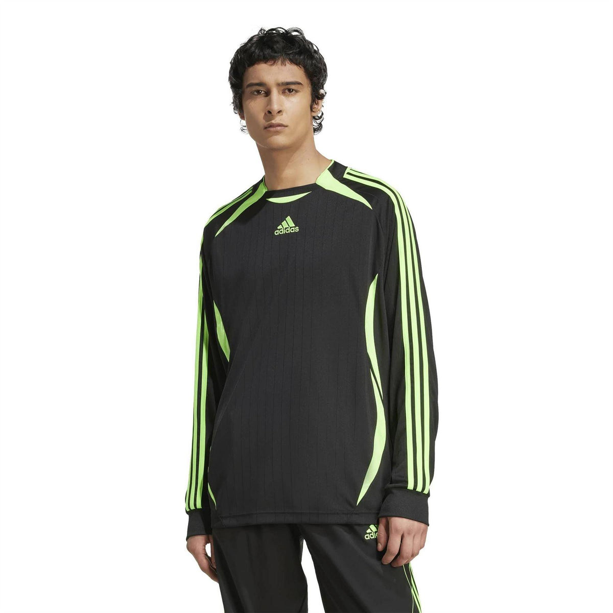 Black - Side - Adidas Mens Teamgeist Relaxed Fit T-Shirt