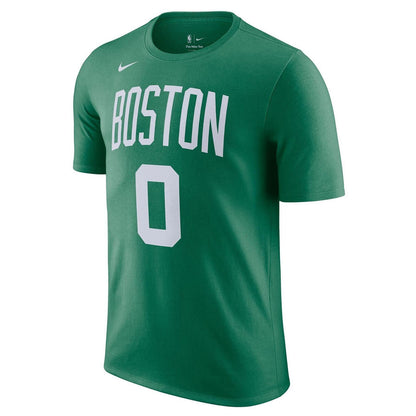 Clover Green - Side - Nike Mens Jayson Tatum Boston Celtics T-Shirt