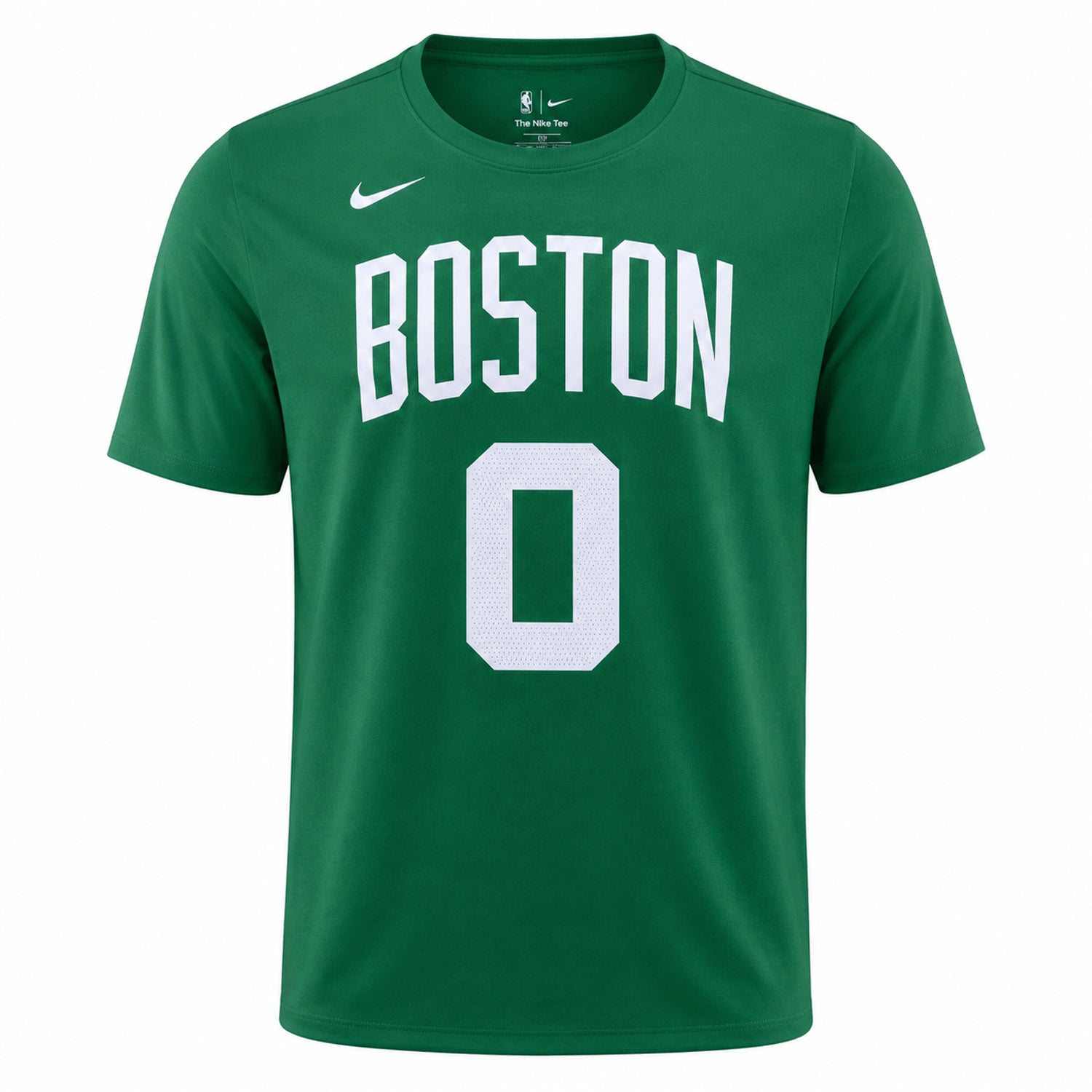 Clover Green - Front - Nike Mens Jayson Tatum Boston Celtics T-Shirt