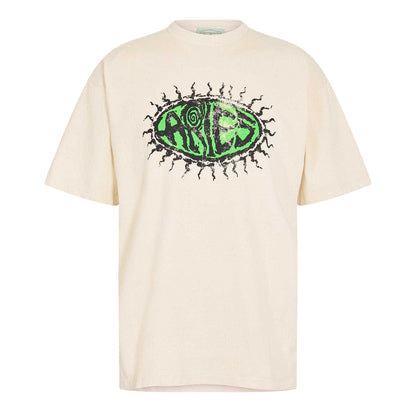 Beige - Front - Aries Mens T-Shirt
