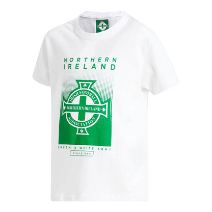 White - Front - Source Lab Childrens-Kids Northern Ireland T-Shirt