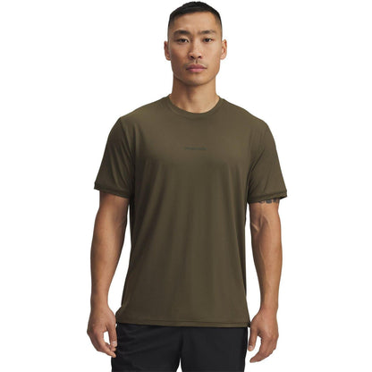 Green - Front - Under Armour Mens Project Rock T-Shirt