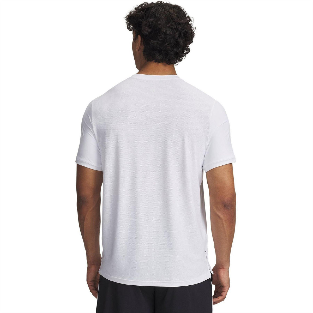 White - Back - Under Armour Mens Project Rock T-Shirt
