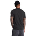 Black-White - Back - Lyle & Scott Mens Embroidered Logo T-Shirt