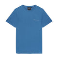 Blue - Front - Lyle & Scott Mens Embroidered Logo T-Shirt