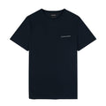 Navy - Front - Lyle & Scott Mens Embroidered Logo T-Shirt