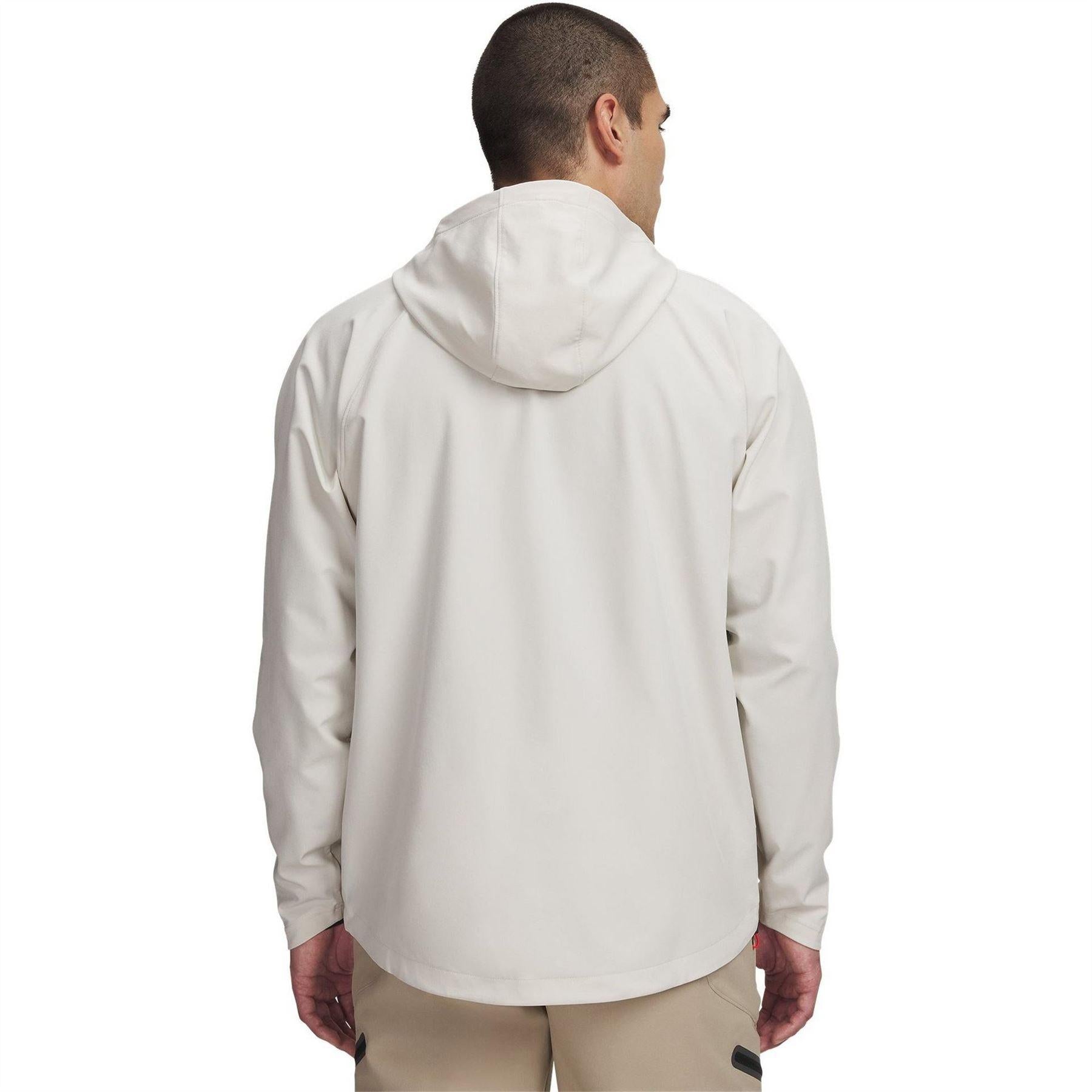 White - Back - Under Armour Mens Unstoppable Performance Jacket