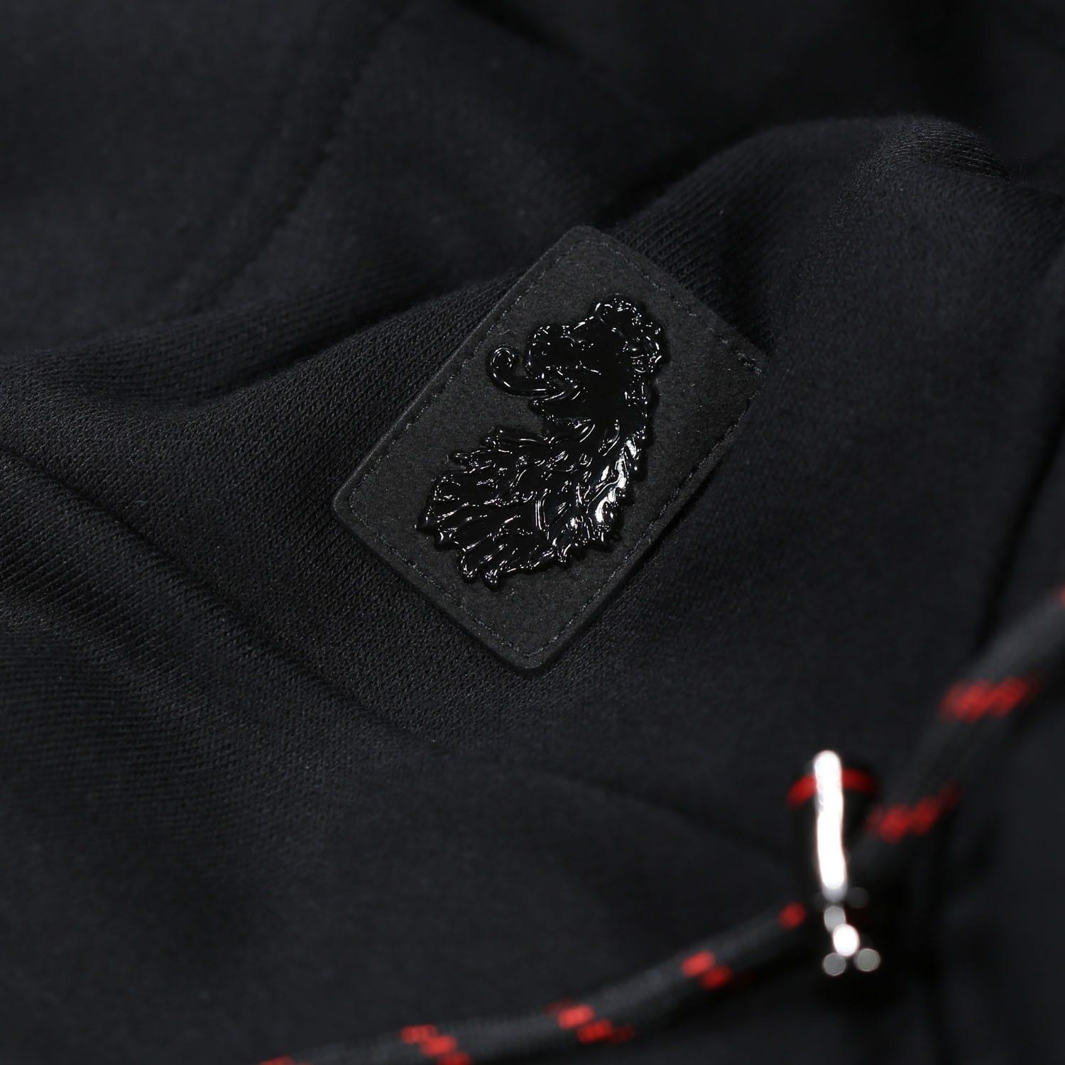 Black - Side - Luke 1977 Mens Louis Full Zip Hoodie