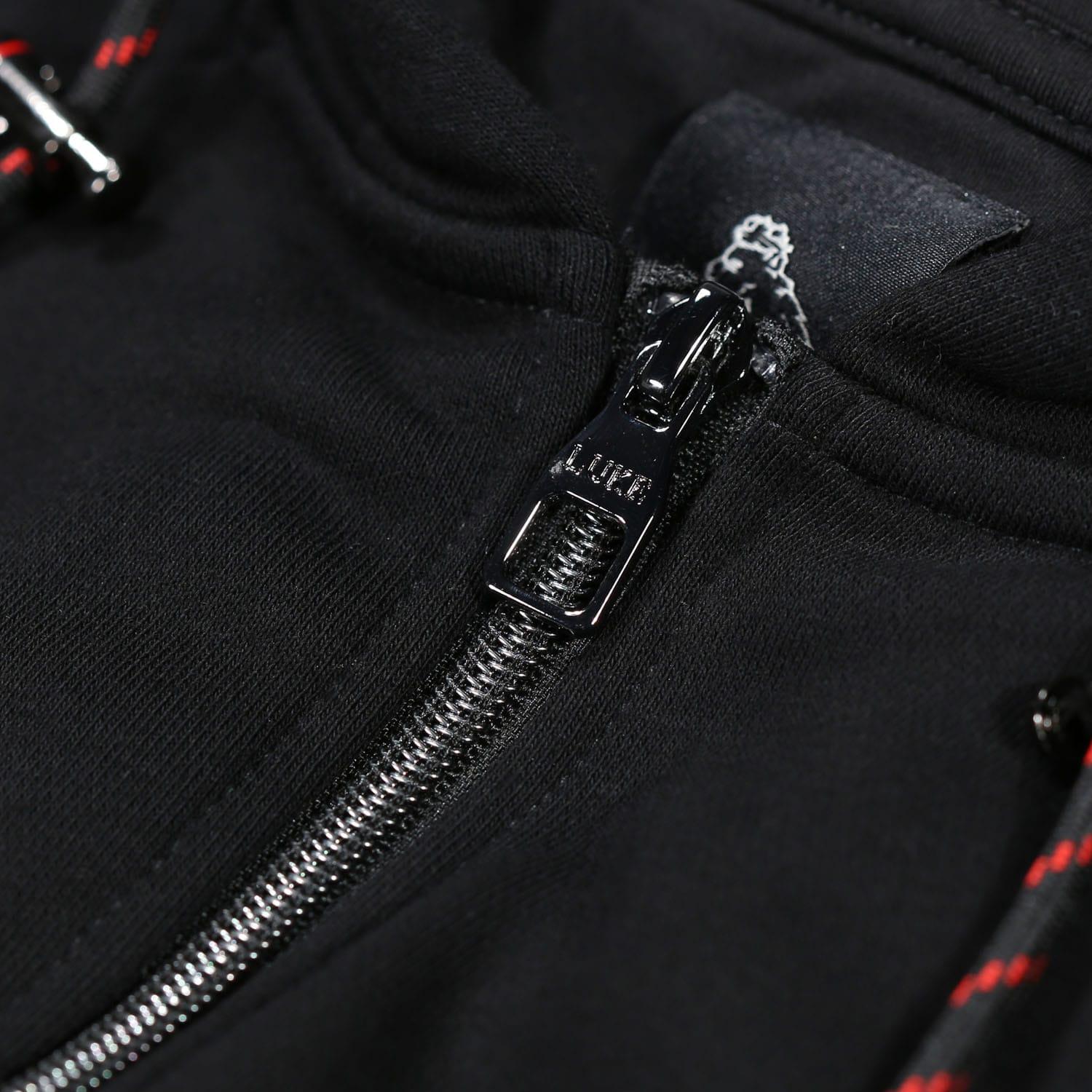 Black - Lifestyle - Luke 1977 Mens Louis Full Zip Hoodie