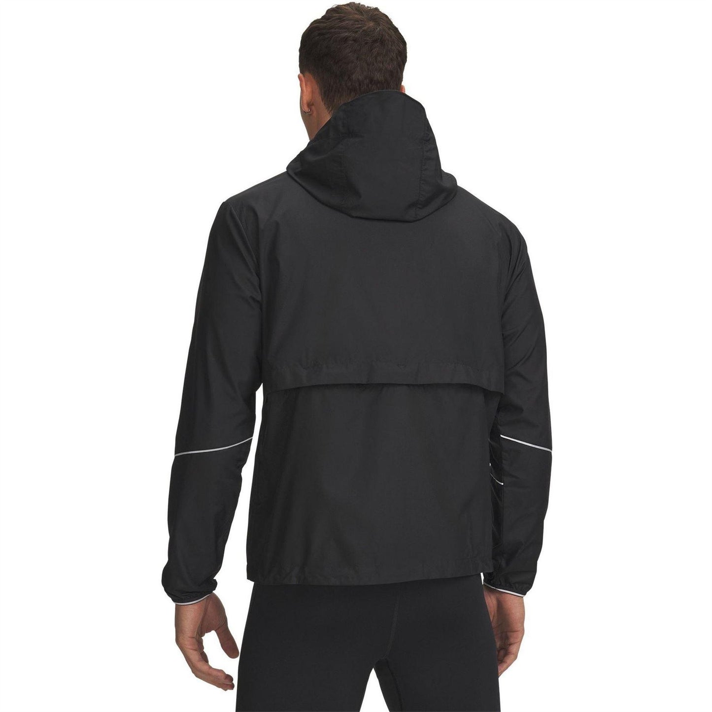 Black - Back - Under Armour Mens Velociti Jacket
