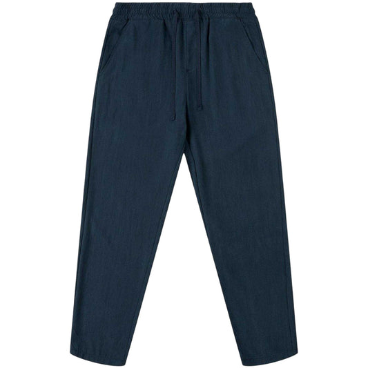 Dark Navy - Front - Prevu Mens Fodden Straight Leg Chinos