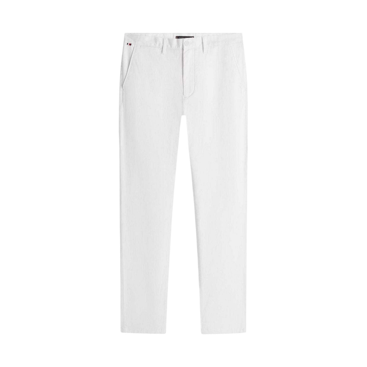 Ivory-Petal - Front - Tommy Hilfiger Mens Denton Twill Chinos