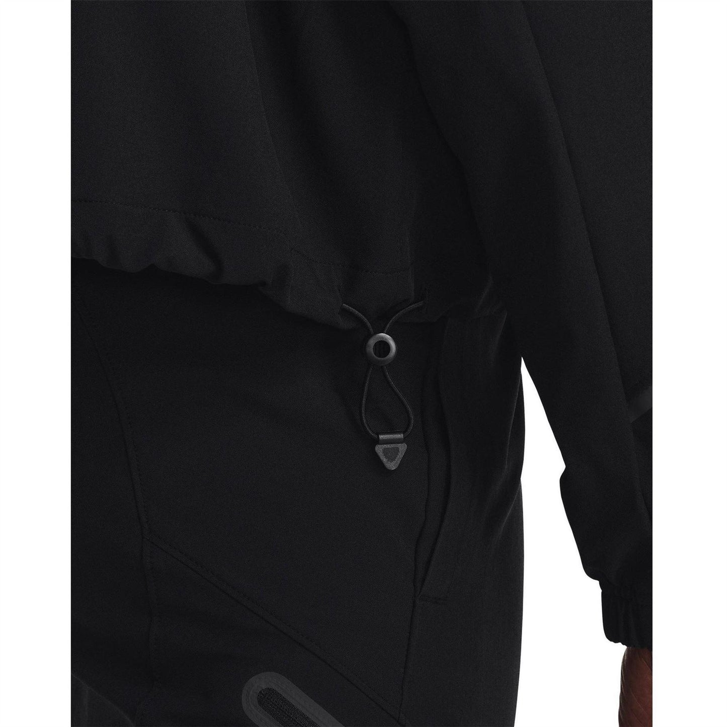 Black - Side - Under Armour Womens-Ladies Unstoppable Colour Block Relaxed Fit Jacket
