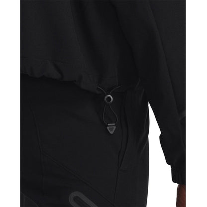 Black - Side - Under Armour Womens-Ladies Unstoppable Colour Block Relaxed Fit Jacket