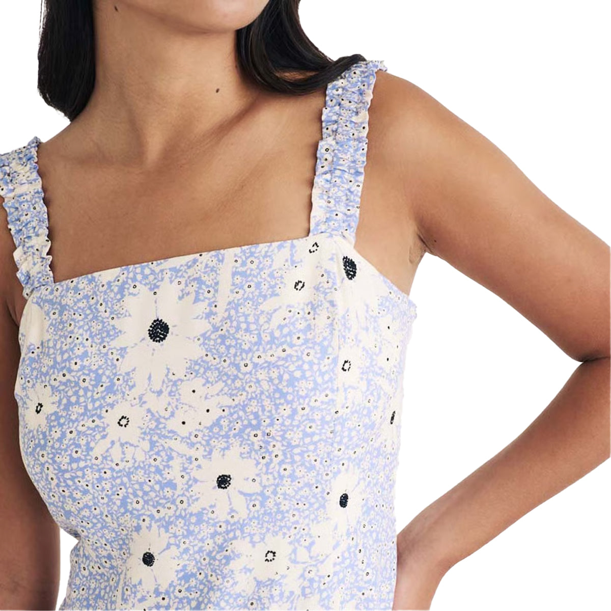 Blue - Side - Nobody´s Child Womens-Ladies Kitty Floral Mini Dress