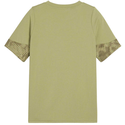Green - Back - Puma Childrens-Kids Teamcup Training T-Shirt