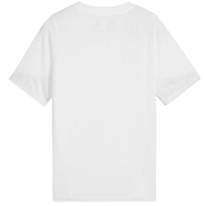 White-Feather Grey - Back - Puma Childrens-Kids Teamcup Training T-Shirt
