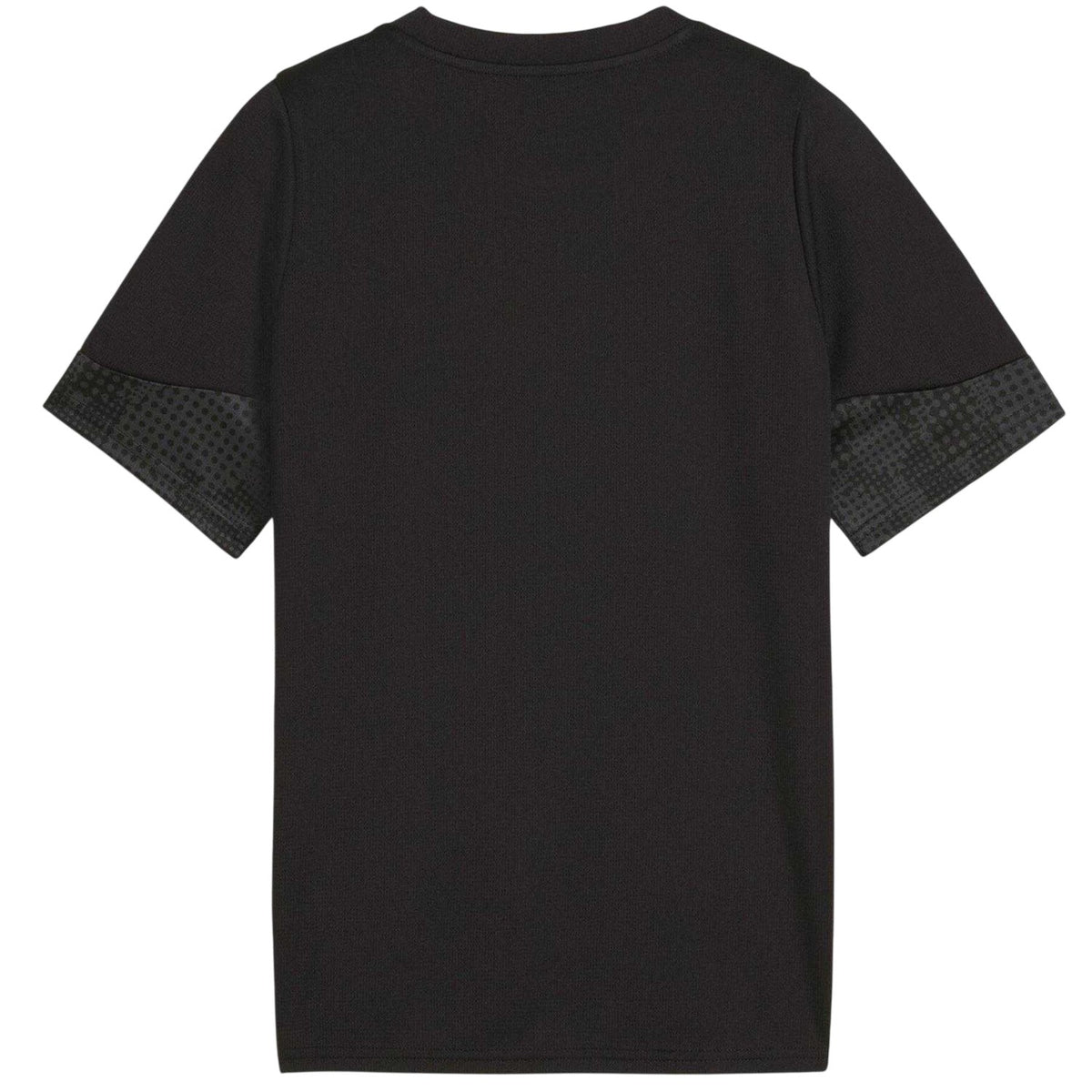 Black-Silver-Dark Grey - Back - Puma Childrens-Kids Teamcup Training T-Shirt