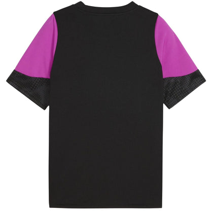 Black-Silver - Back - Puma Childrens-Kids Teamcup Training T-Shirt