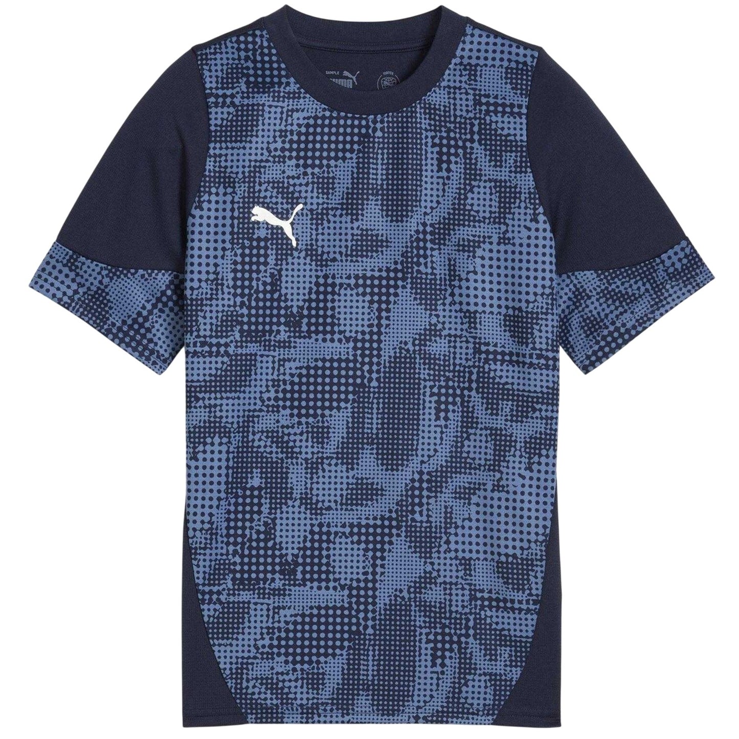 Navy Blue - Front - Puma Childrens-Kids Teamcup Training T-Shirt