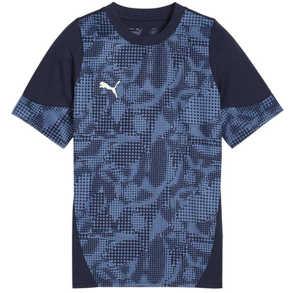 Navy Blue - Front - Puma Childrens-Kids Teamcup Training T-Shirt
