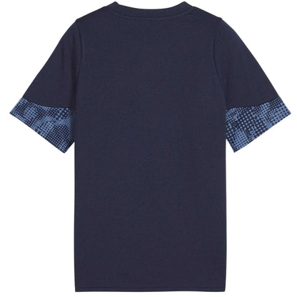 Navy Blue - Back - Puma Childrens-Kids Teamcup Training T-Shirt
