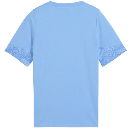 Light Blue-Silver - Back - Puma Childrens-Kids Teamcup Training T-Shirt