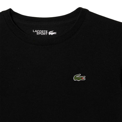 Black - Side - Lacoste Childrens-Kids Sport T-Shirt
