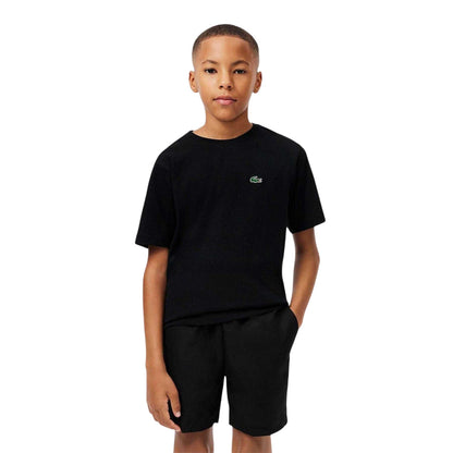 Black - Lifestyle - Lacoste Childrens-Kids Sport T-Shirt