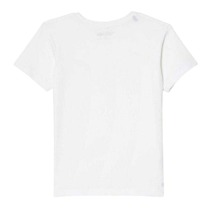 White - Back - Lacoste Childrens-Kids Sport T-Shirt