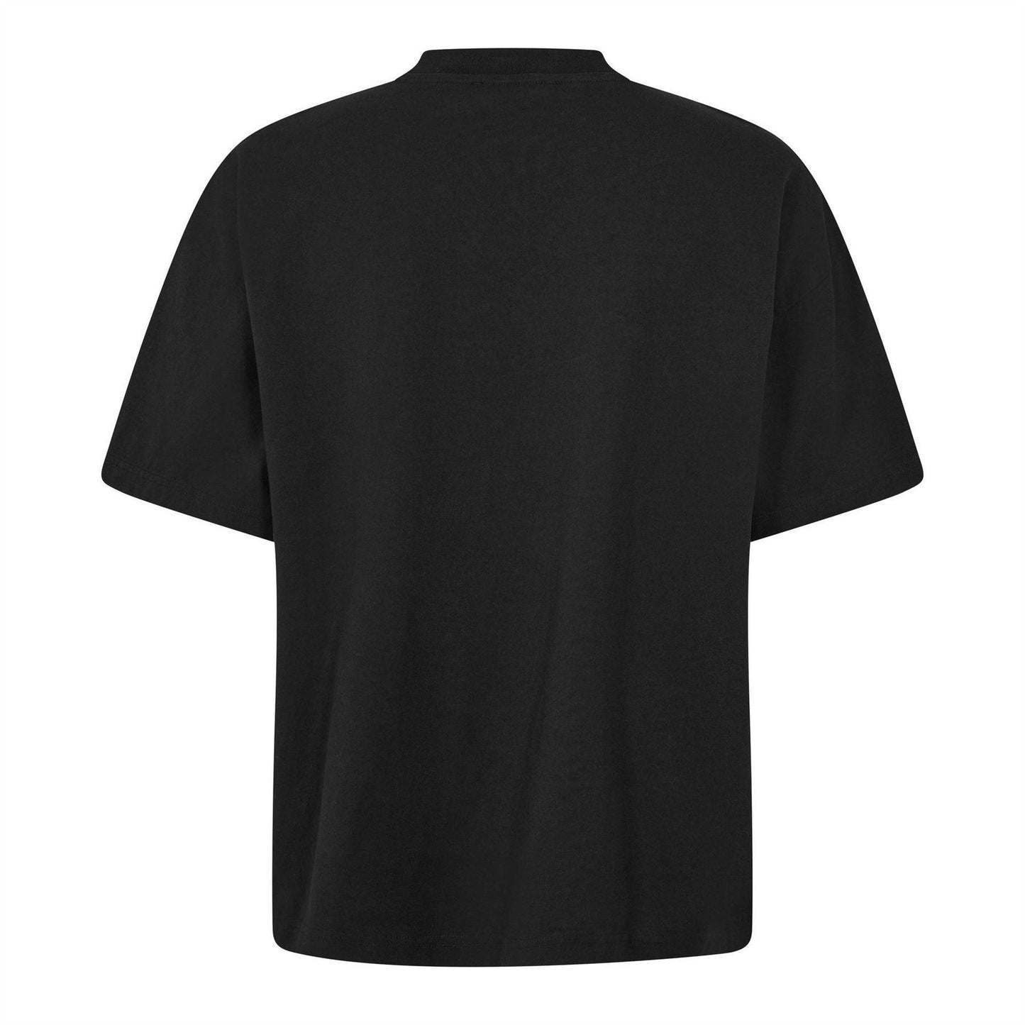 Black - Back - Summit Mens Graphic Print Oversized Athletic T-Shirt