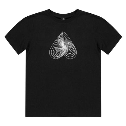 Black-Light - Front - Moose Knuckles Childrens-Kids Eclipso T-Shirt
