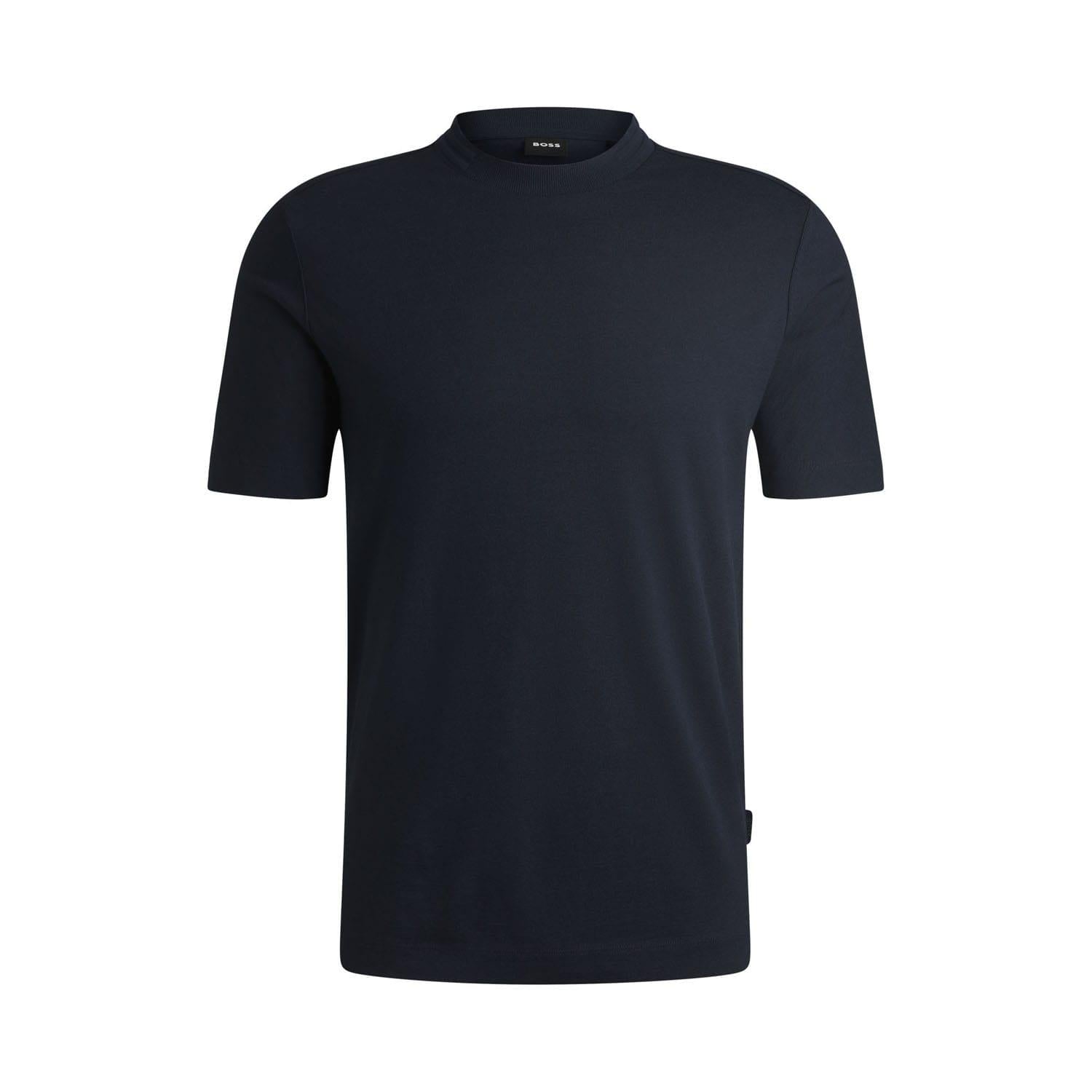Dark Blue - Side - Boss Mens P-Thompson 290 Regular T-Shirt