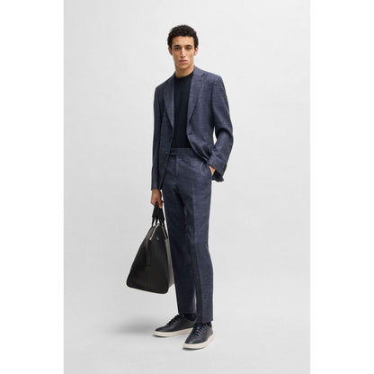 Dark Blue - Pack Shot - Boss Mens P-Thompson 290 Regular T-Shirt