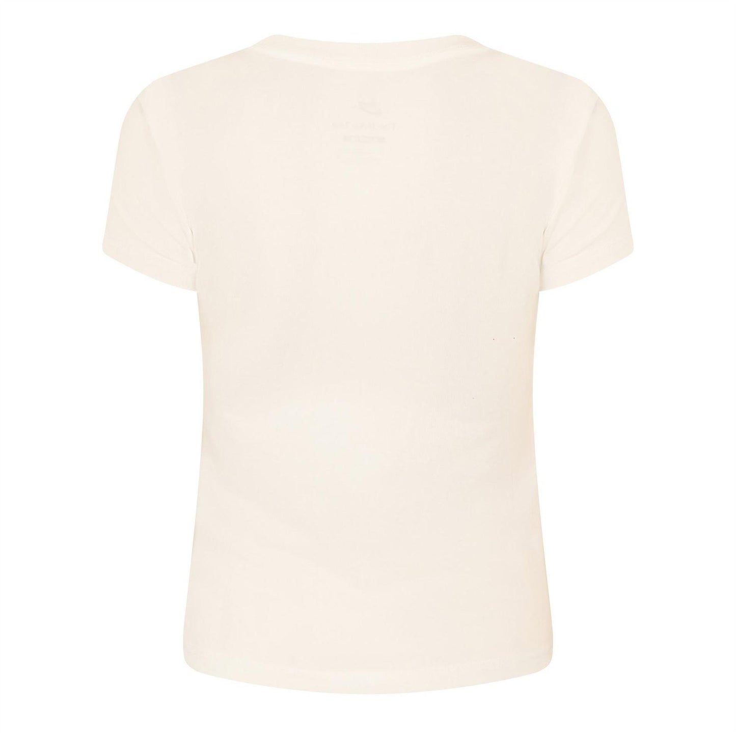 White - Back - Nike Womens-Ladies Cropped T-Shirt