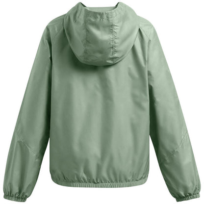 Green - Back - Under Armour Childrens-Kids Sport Windbreaker