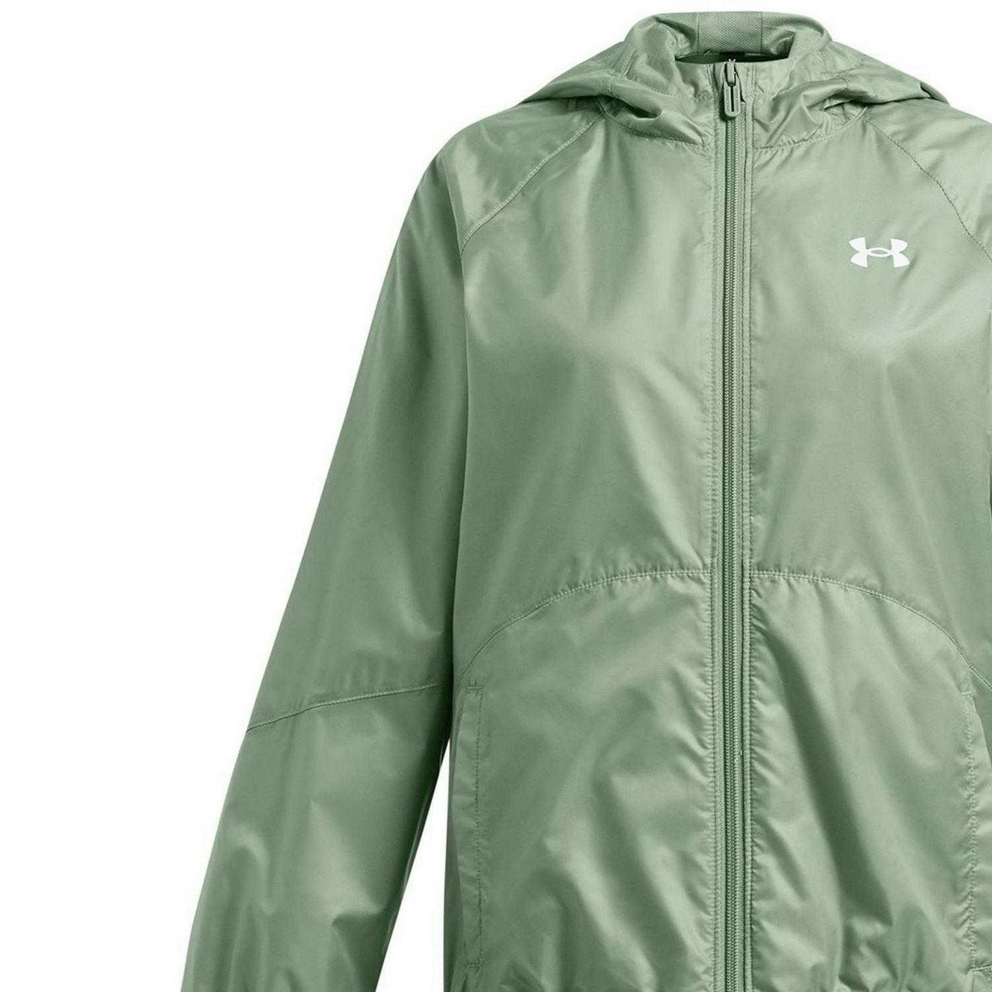 Green - Side - Under Armour Childrens-Kids Sport Windbreaker