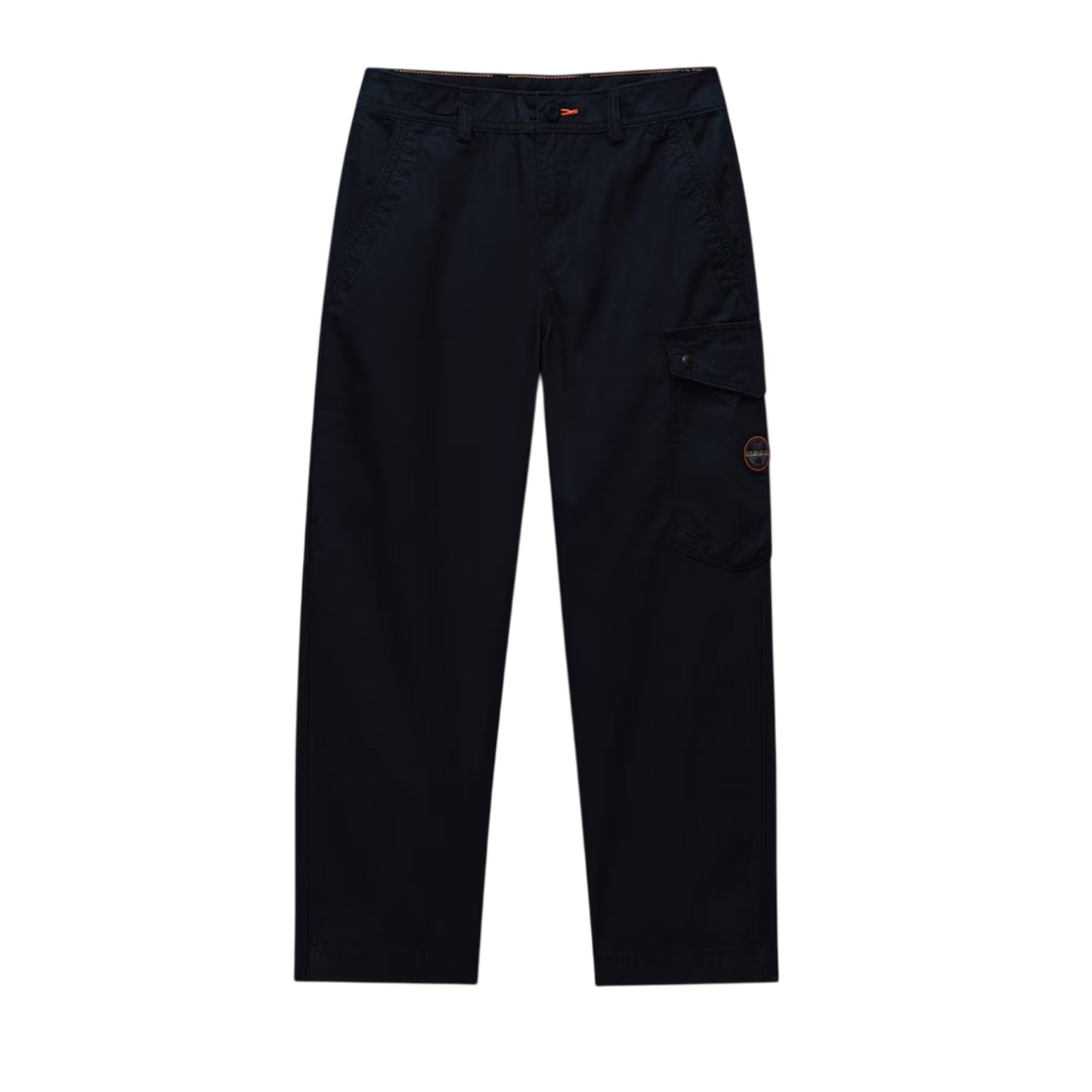 Black - Front - Napapijri Childrens-Kids Alaric Cargo Trousers