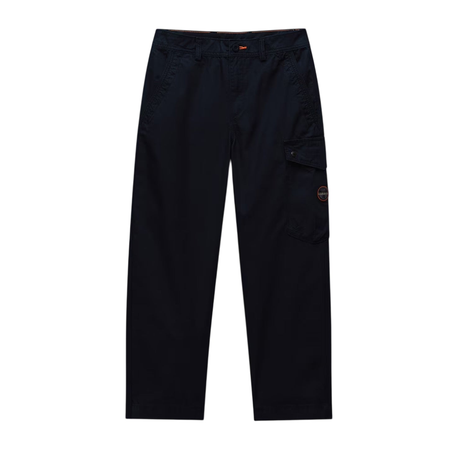 Black - Front - Napapijri Childrens-Kids Alaric Cargo Trousers