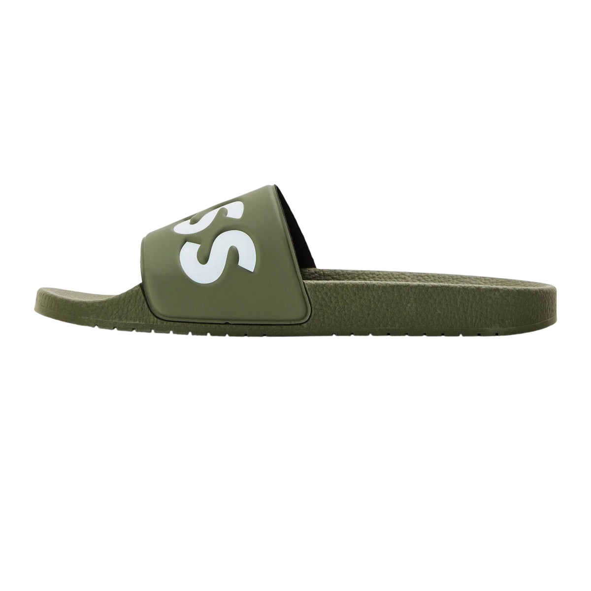 Camo Green - Back - Boss Mens Aryeh Flat Sliders