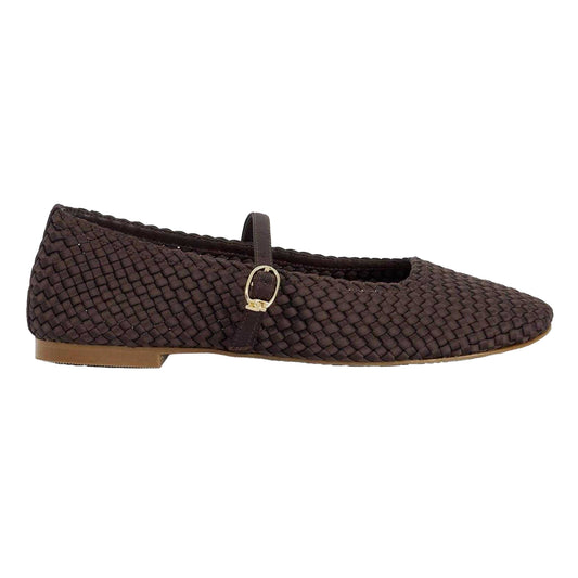 Brown - Front - Dune London Womens-Ladies Hosta Mary Janes