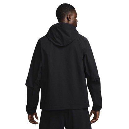 Black - Back - Nike Mens Performance Chevron Lightweight Running Jacket