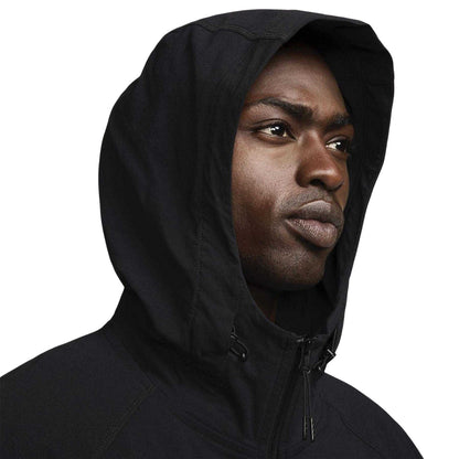 Black - Side - Nike Mens Performance Chevron Lightweight Running Jacket